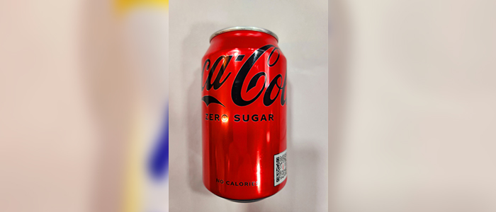 Zero Coca Cola  Can 