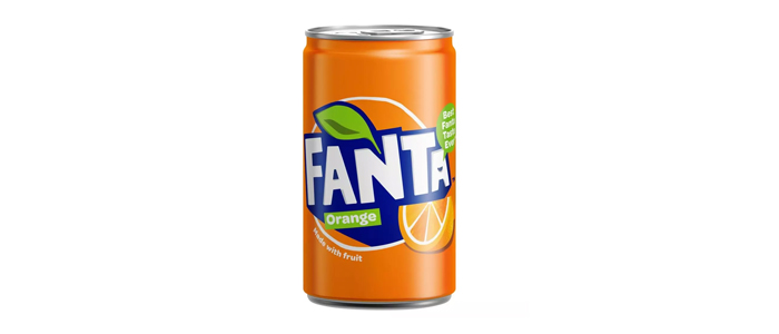 Orange Fanta  Can 